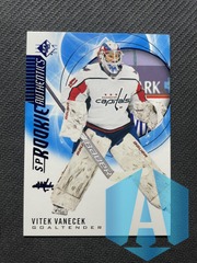2020-21 Upper Deck SP Rookie Authentics #138 Vitek Vanecek Capitals
